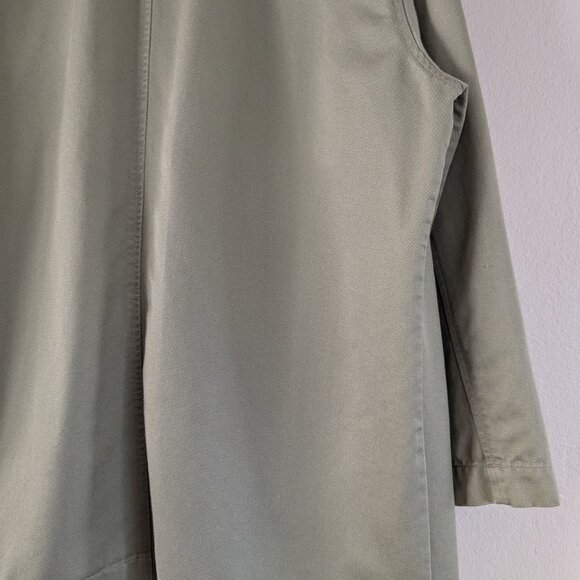 Women's Cotton Twill Chore Jacket in Olive Green - Size 14W - Workwear Jacket - Picture 9 of 15